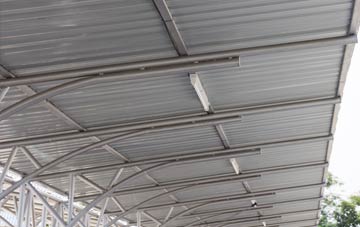 installing Button Haugh Green metal roofing