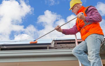 Button Haugh Green soft wash roof cleaning